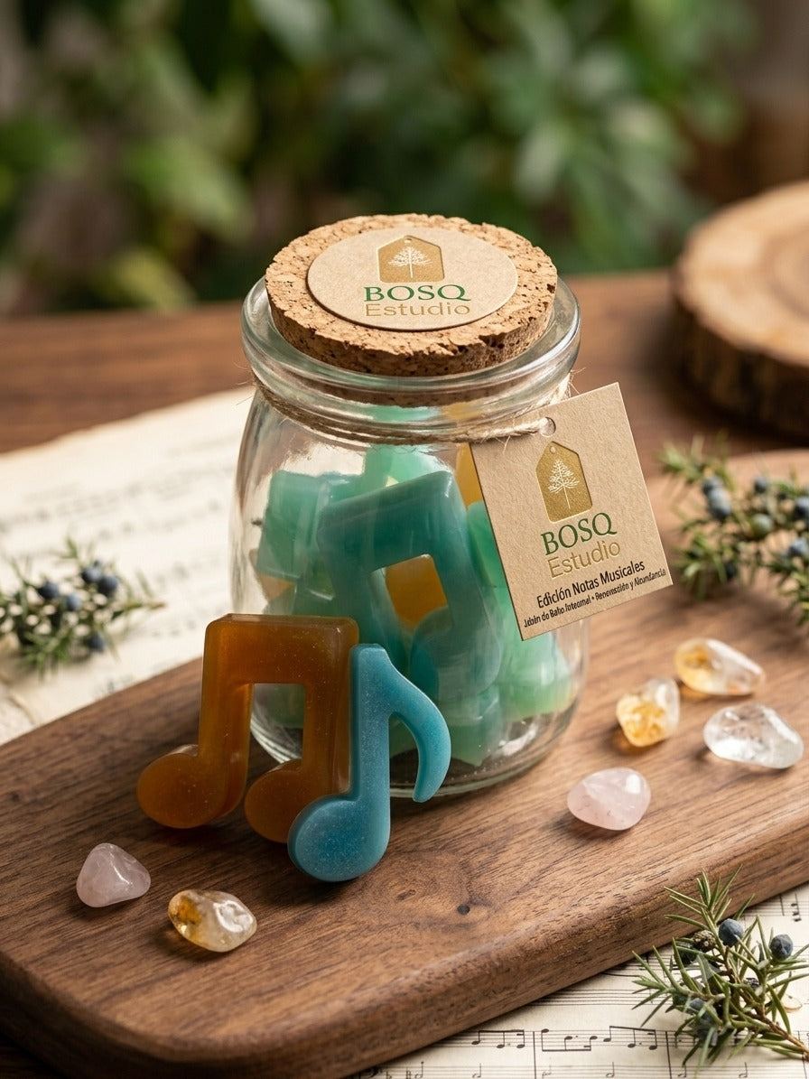 Jabones aromáticos con diferentes formas